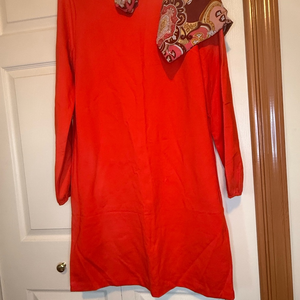 Boden Orange Dress - 12 R - EUC